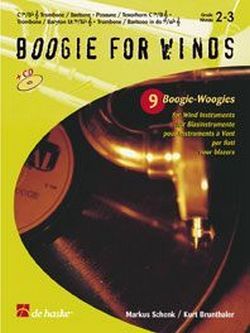 Cover: 9789043102018 | Boogie for Winds | 9 Boogie-Woogies for Windinstruments | Schenk