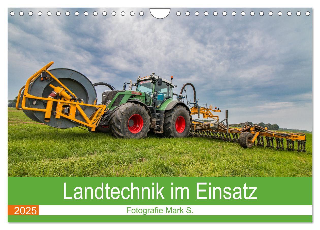 Cover: 9783383996535 | Landtechnik im Einsatz (Wandkalender 2025 DIN A4 quer), CALVENDO...