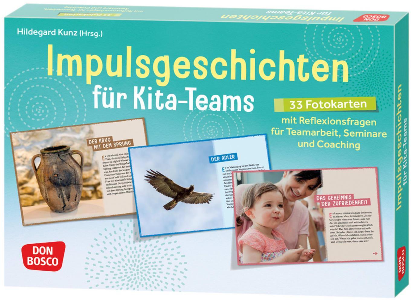 Cover: 4260694921197 | Impulsgeschichten für Kita-Teams | Hildegard Kunz | Box | 33 S. | 2023