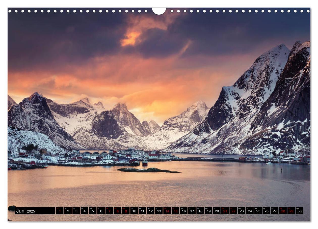 Bild: 9783435218820 | Lofoten Inselzauber (Wandkalender 2025 DIN A3 quer), CALVENDO...