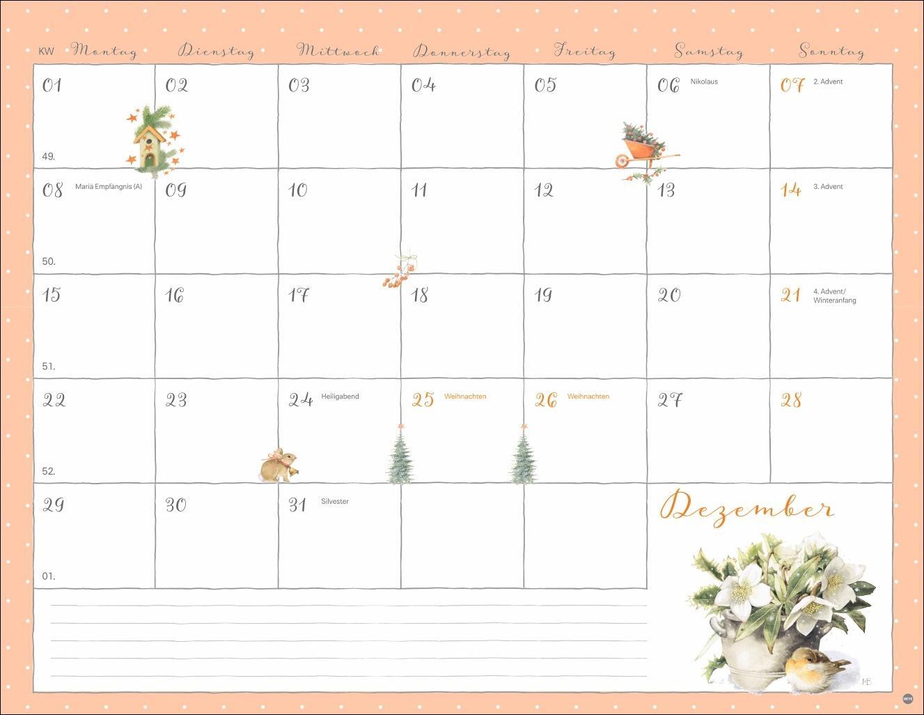 Bild: 9783756408849 | Marjolein Bastin: Monatsplaner 2025 | Kalender | Spiralbindung | 15 S.