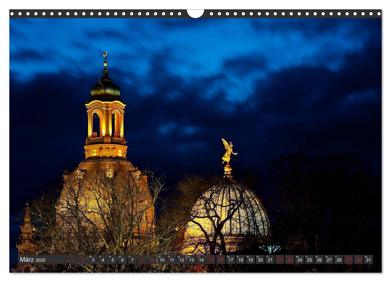 Bild: 9783435734559 | Dresden - Die Frauenkirche (Wandkalender 2025 DIN A3 quer),...