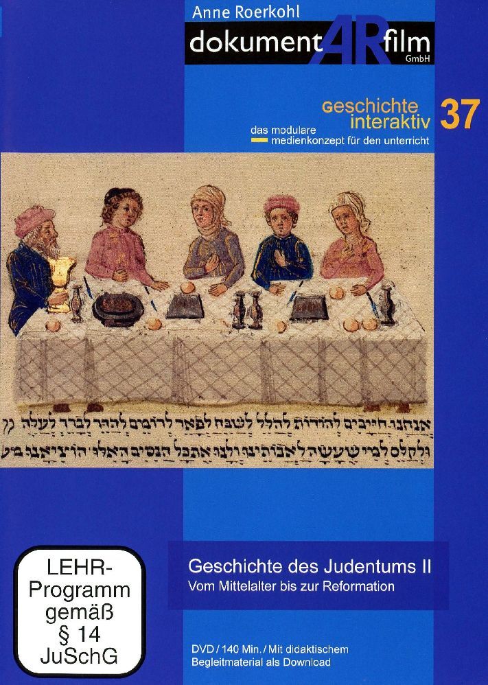 Cover: 9783942618540 | Geschichte des Judentums II, 4 DVD-Video | DVD | 141 Min. | Deutsch