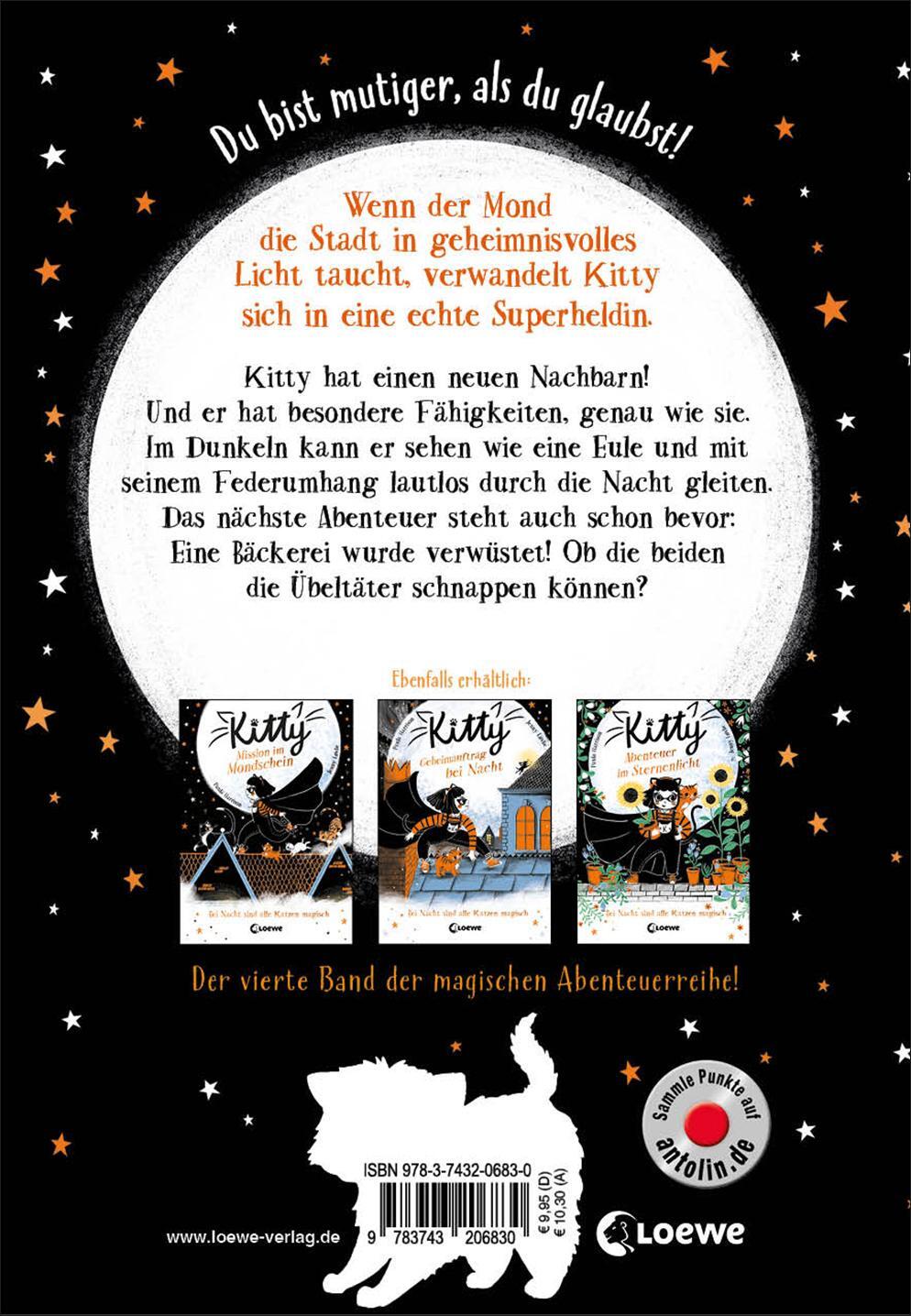 Rückseite: 9783743206830 | Kitty (Band 4) - Verfolgung um Mitternacht | Paula Harrison | Buch