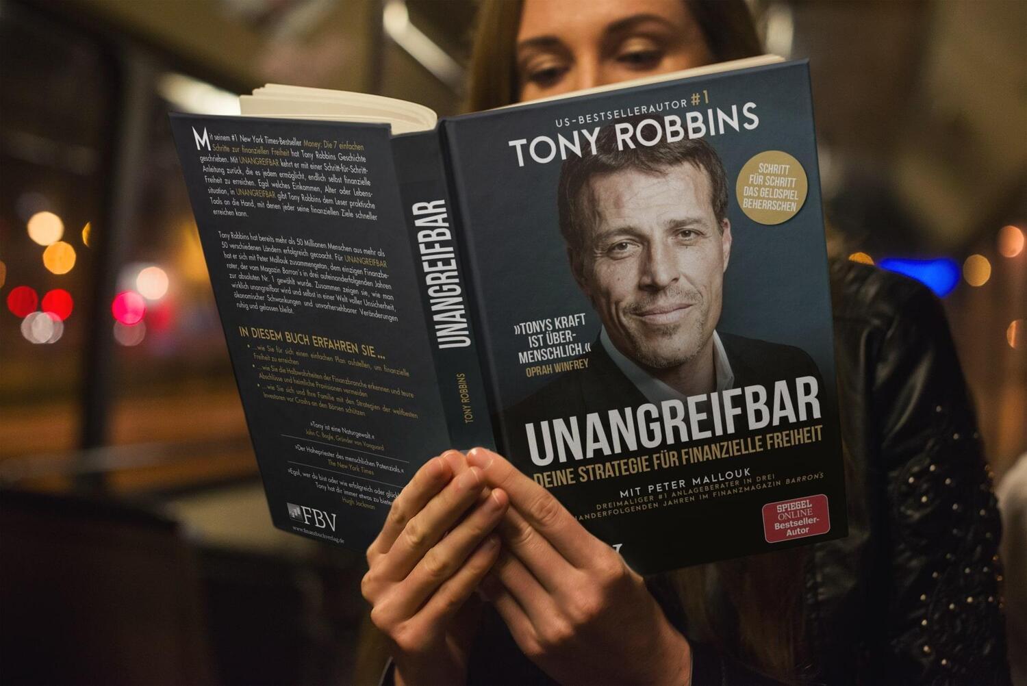 Bild: 9783959720595 | UNANGREIFBAR | Deine Strategie für finanzielle Freiheit | Tony Robbins