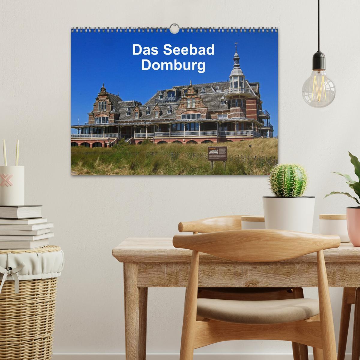 Bild: 9783435451562 | Das Seebad Domburg (Wandkalender 2025 DIN A3 quer), CALVENDO...