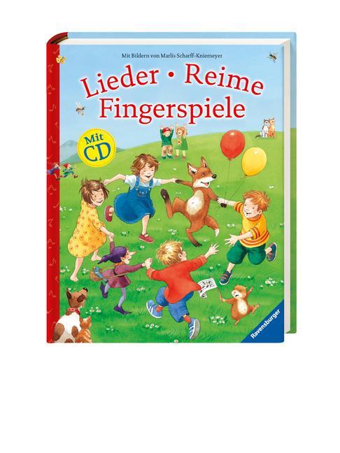 Bild: 9783473553549 | Lieder, Reime, Fingerspiele (mit CD) | Marlis Scharff-Kniemeyer | Buch