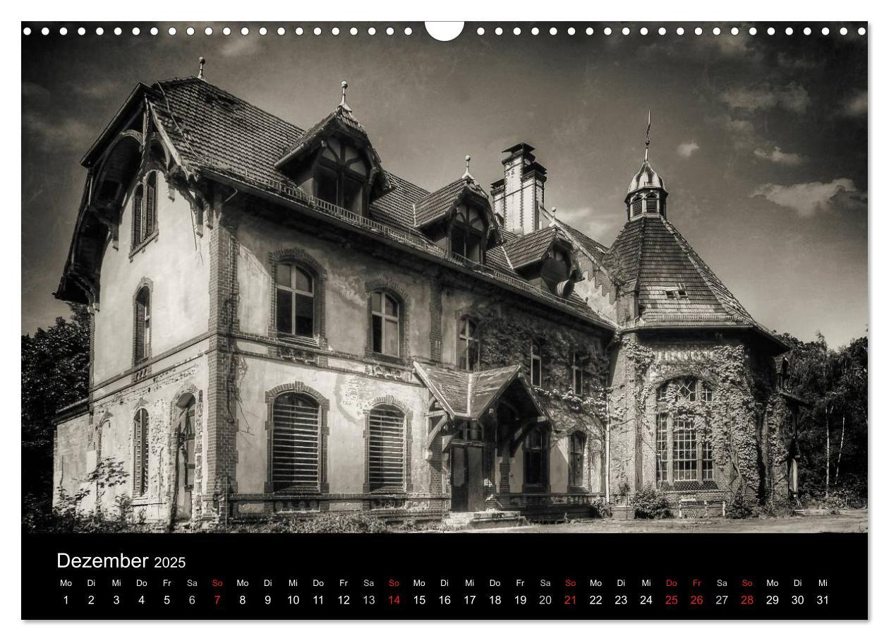 Bild: 9783435533770 | Lost Places Geisterhäuser (Wandkalender 2025 DIN A3 quer), CALVENDO...