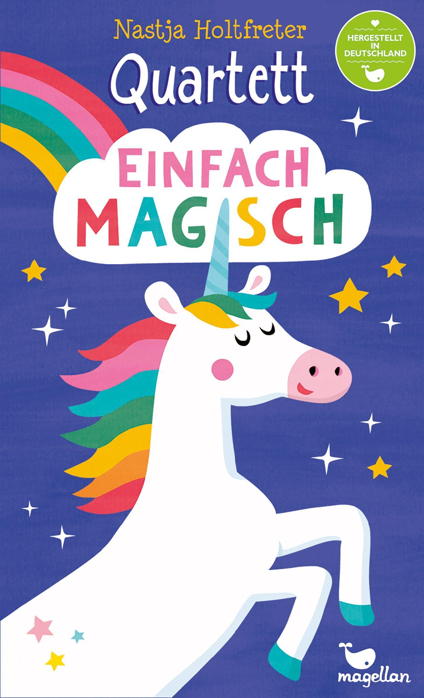 Cover: 4260671130604 | Quartett - Einfach magisch | Buntes Kartenspiel für Kinder ab 5 Jahren