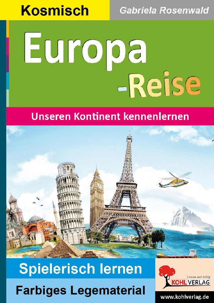 Cover: 9783966241717 | Europa-Reise | Unseren Kontinent kennenlernen | Gabriela Rosenwald