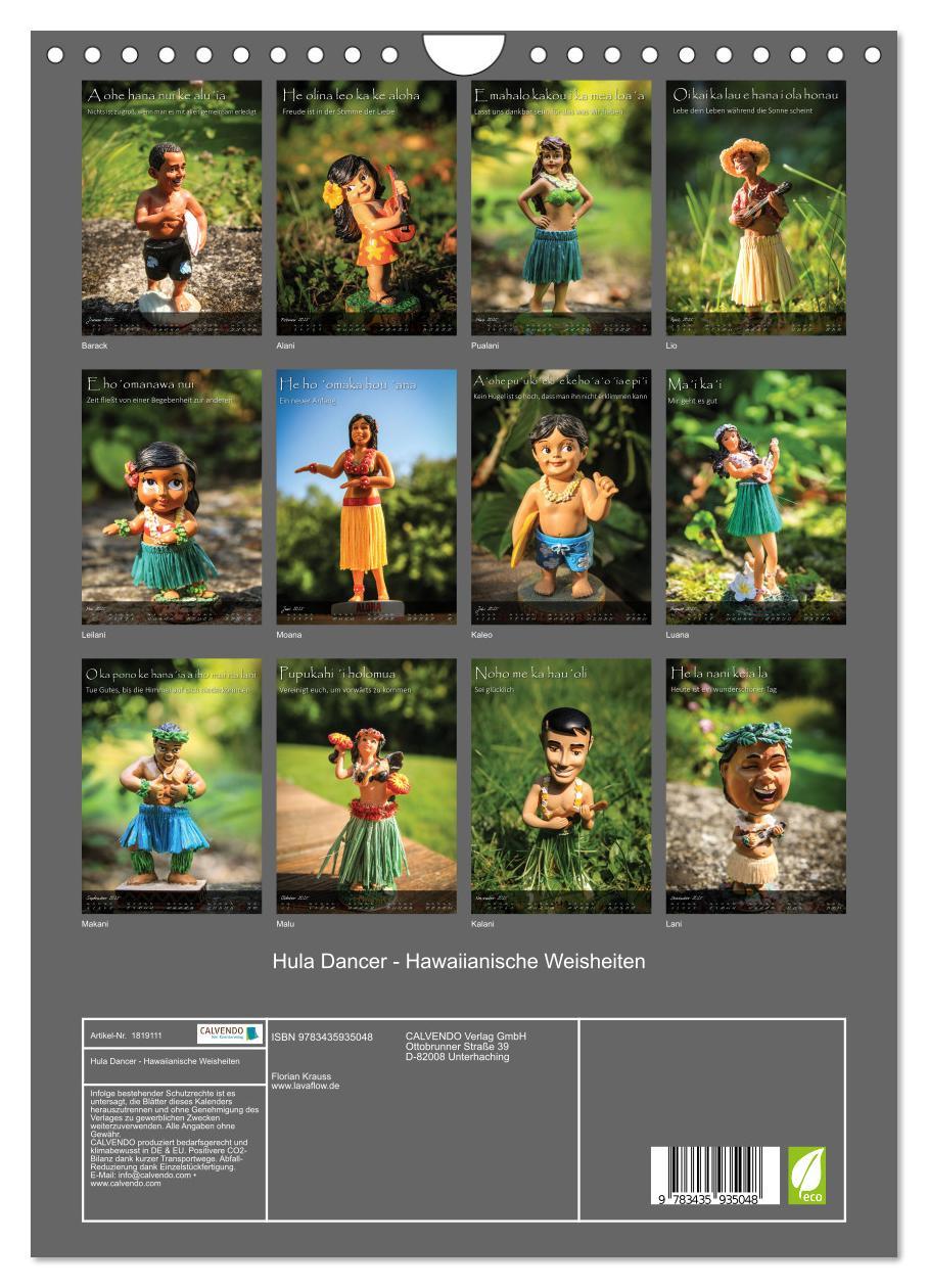 Bild: 9783435935048 | Hula Dancer - Hawaiianische Weisheiten (Wandkalender 2025 DIN A4...