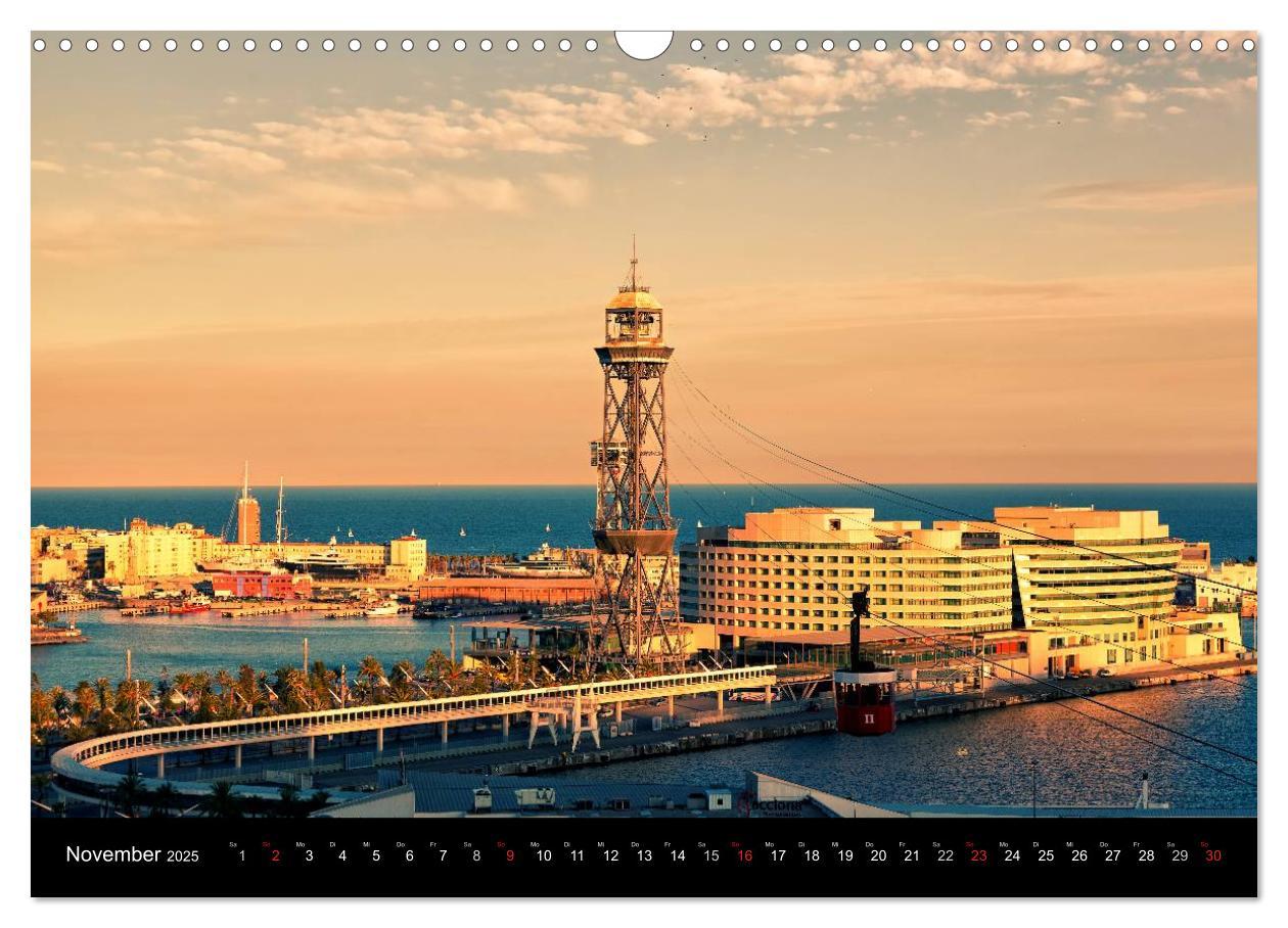 Bild: 9783435806522 | Barcelona - Stadtansichten (Wandkalender 2025 DIN A3 quer),...