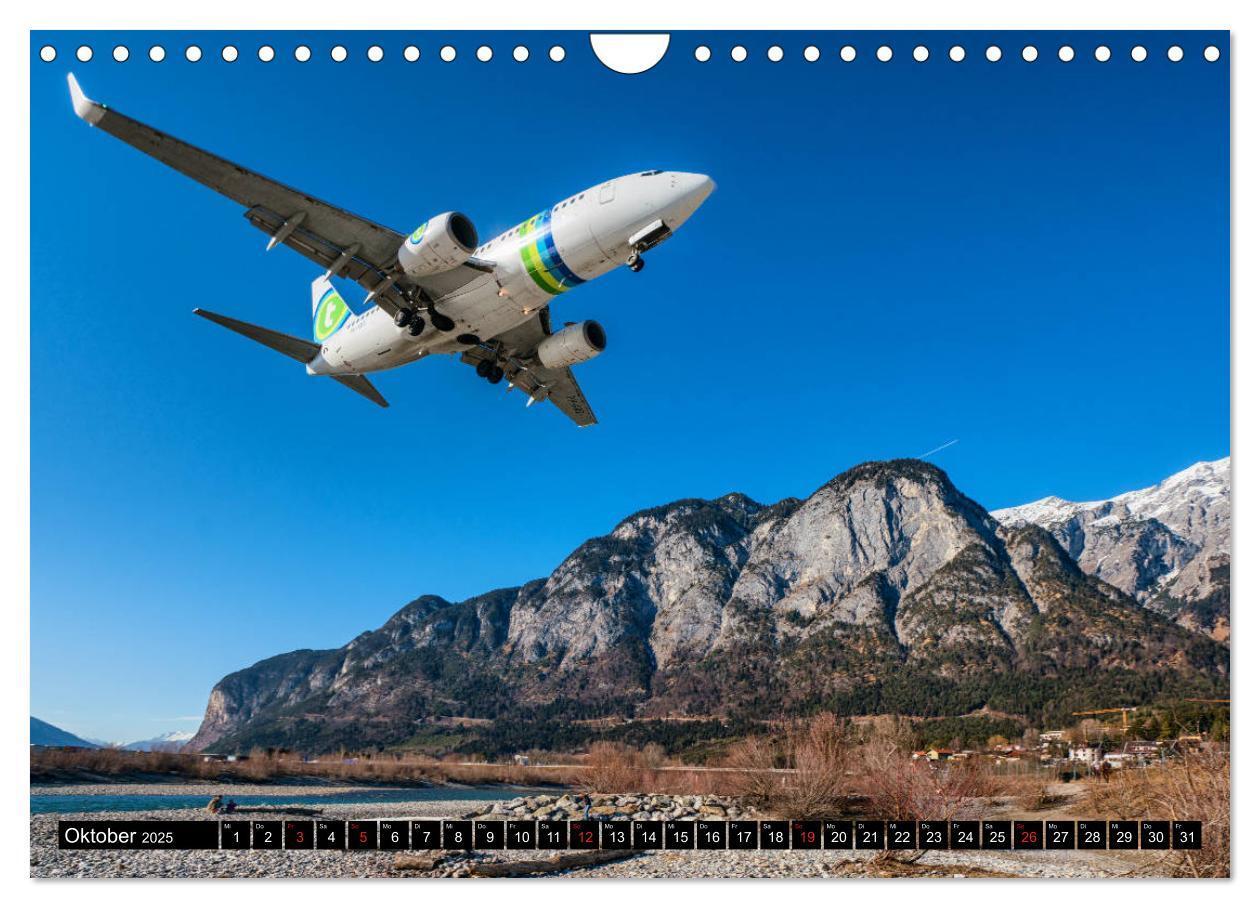 Bild: 9783435186457 | Flugzeugkalender (Wandkalender 2025 DIN A4 quer), CALVENDO...