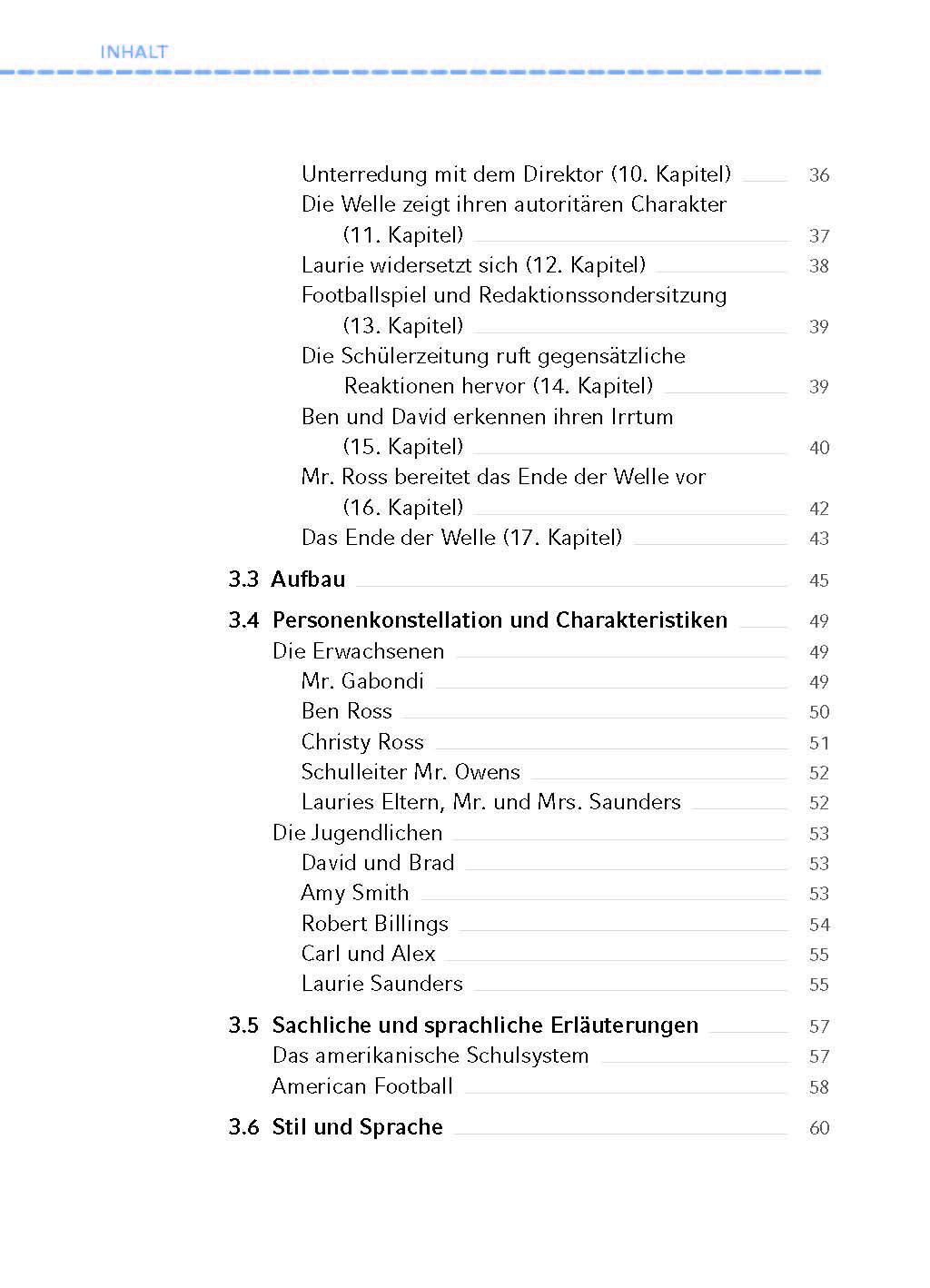 Bild: 9783804420717 | Die Welle - Textanalyse und Interpretation | Morton Rhue | Taschenbuch