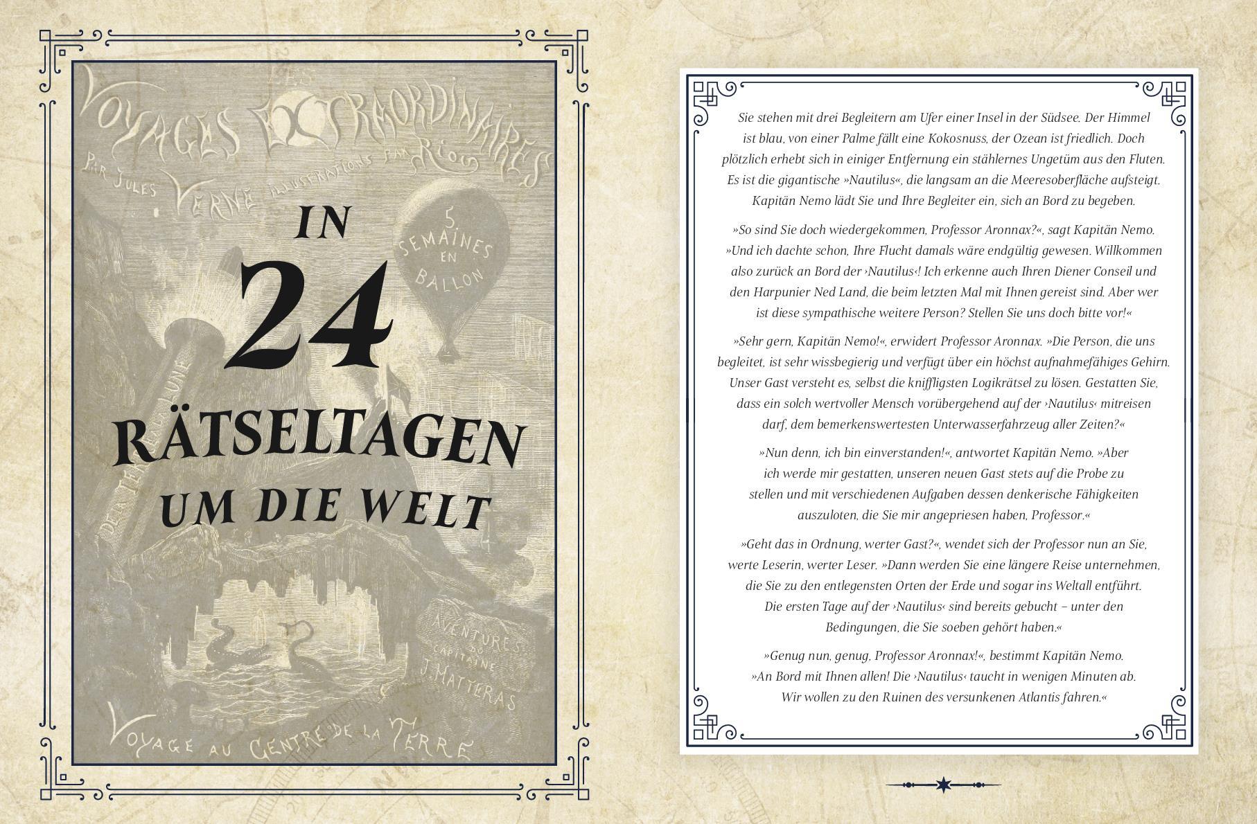 Bild: 9783625196051 | Jules Verne Adventskalender der Logikrätsel | Philip Kiefer | Buch