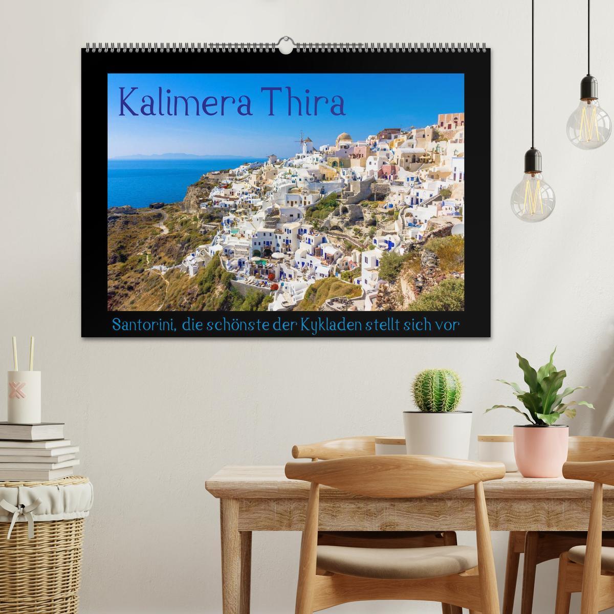 Bild: 9783435663880 | Kalimera Thira - Santorini, die schönste der Kykladen stellt sich...