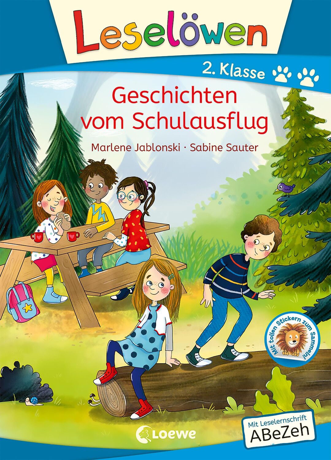 Cover: 9783743211933 | Leselöwen 2. Klasse - Geschichten vom Schulausflug | Marlene Jablonski