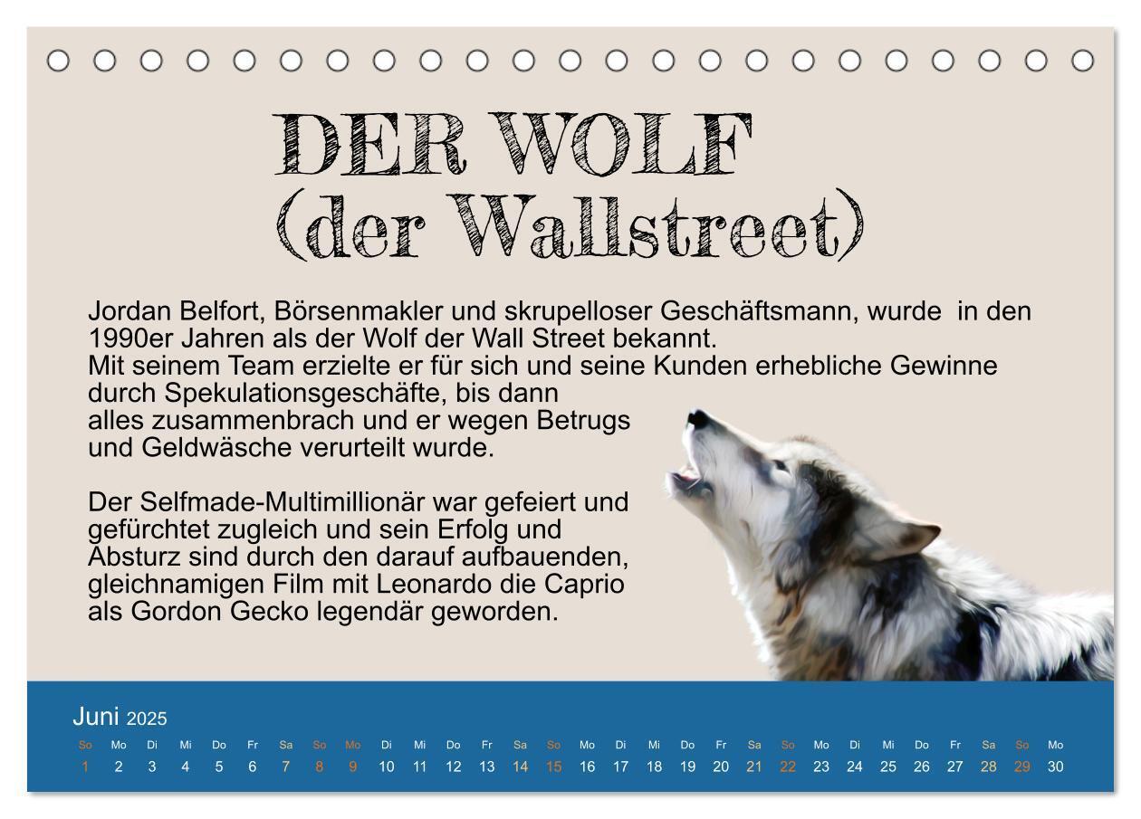 Bild: 9783383942501 | Tiere in der Finanzwelt 2025 (Tischkalender 2025 DIN A5 quer),...