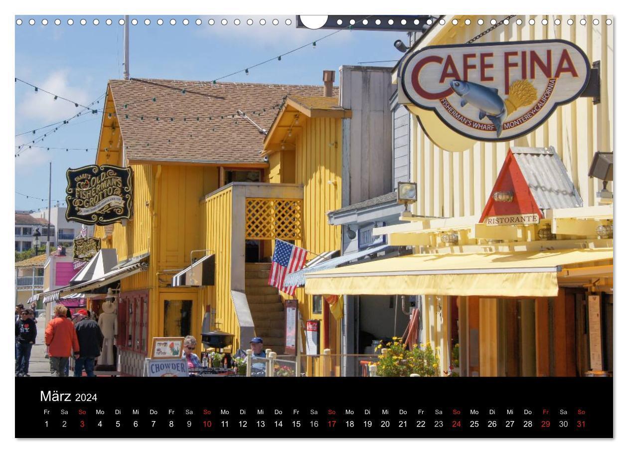 Bild: 9783383617072 | Monterey California (Wandkalender 2024 DIN A3 quer), CALVENDO...