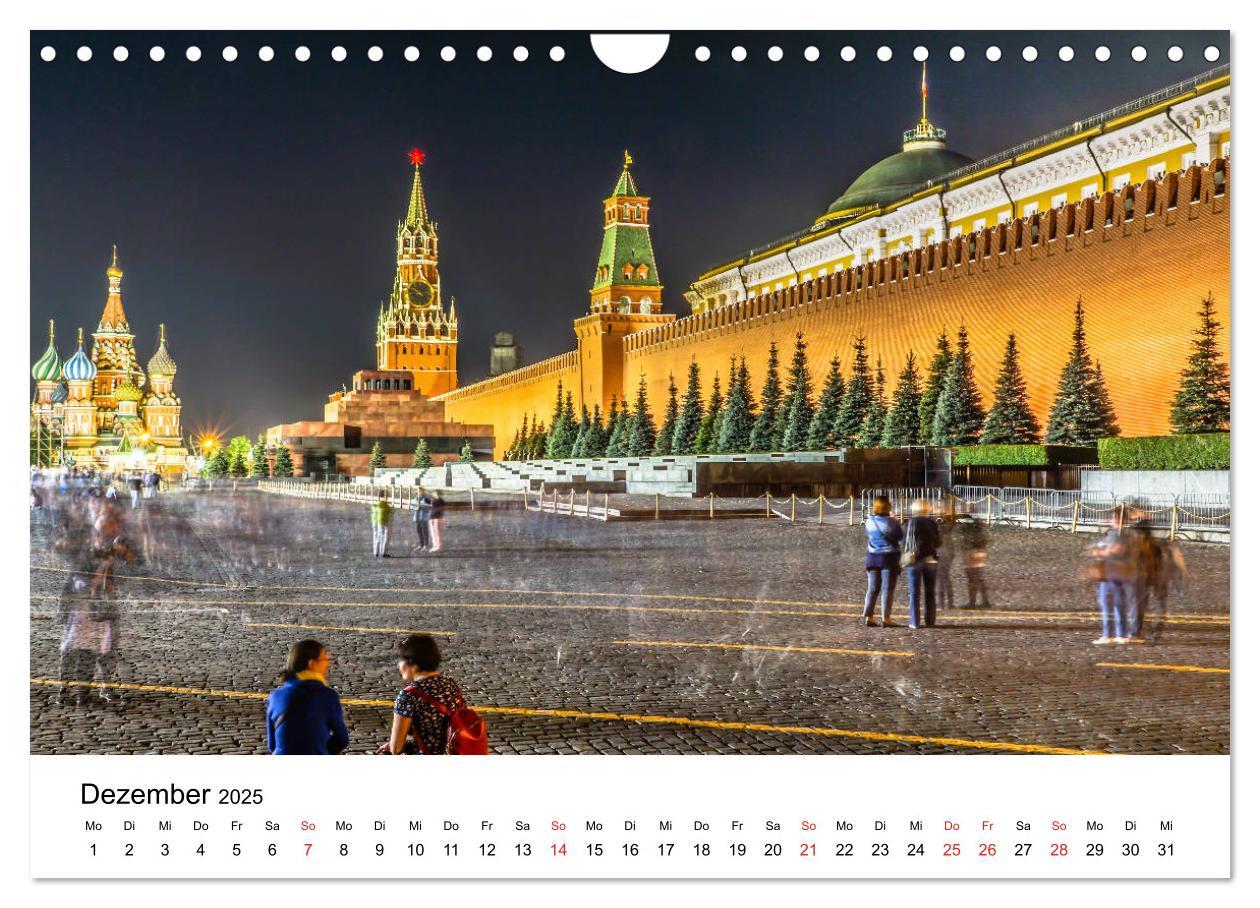 Bild: 9783435320448 | Moskau City (Wandkalender 2025 DIN A4 quer), CALVENDO Monatskalender