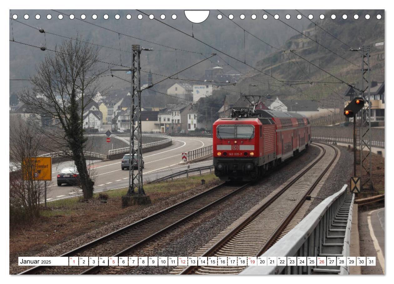 Bild: 9783435705078 | Eisenbahn an Rhein und Mosel 2025 (Wandkalender 2025 DIN A4 quer),...