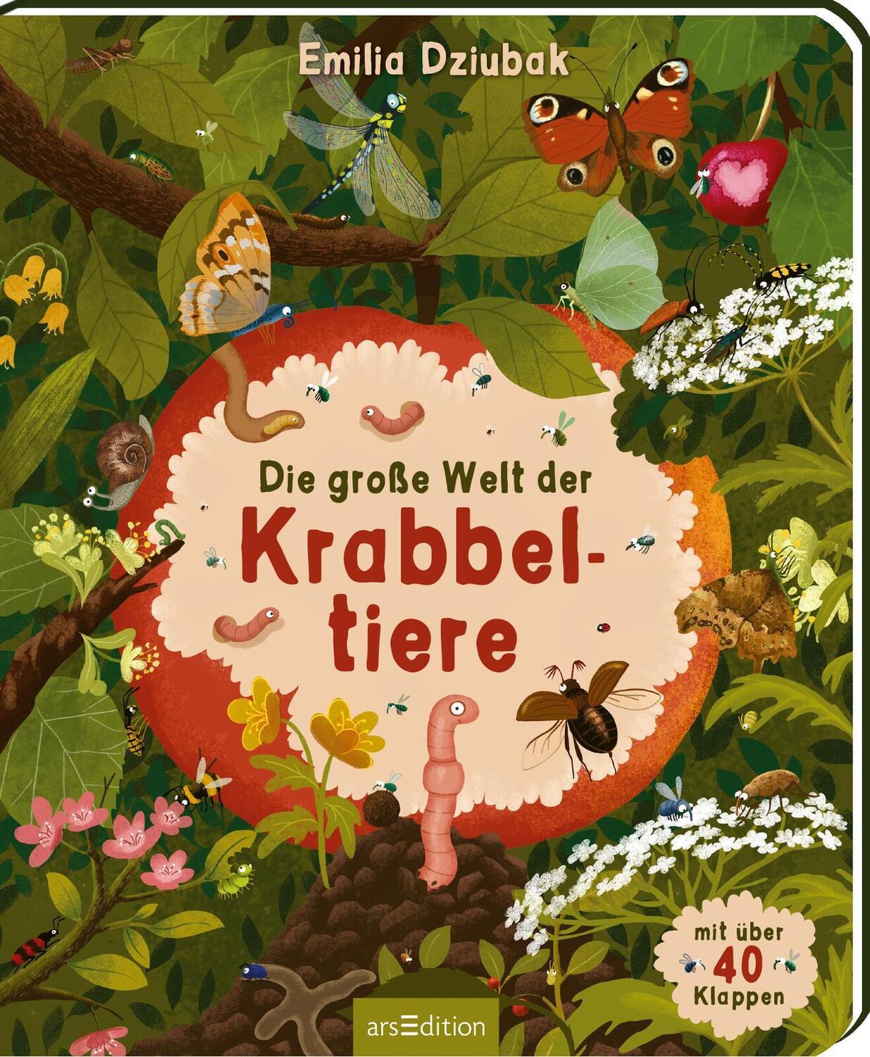 Cover: 9783845861067 | Die große Welt der Krabbeltiere | Mit über 40 Klappen | Andreas Jäger