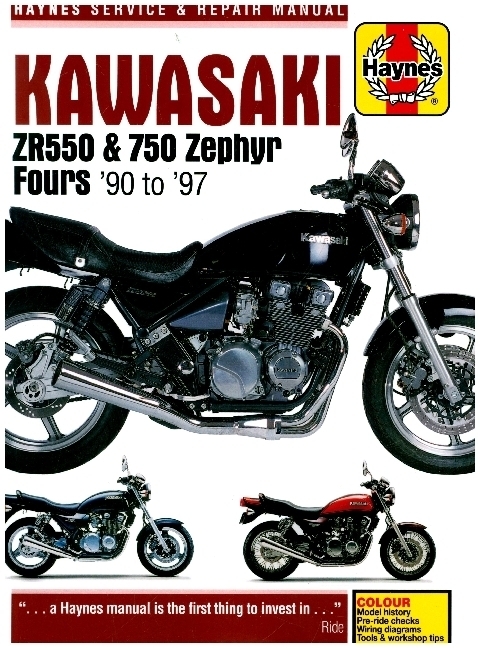 Cover: 9780857338648 | Kawasaki ZR550 &amp; 750 Zephyr Fours (90-97) | Haynes Publishing | Buch