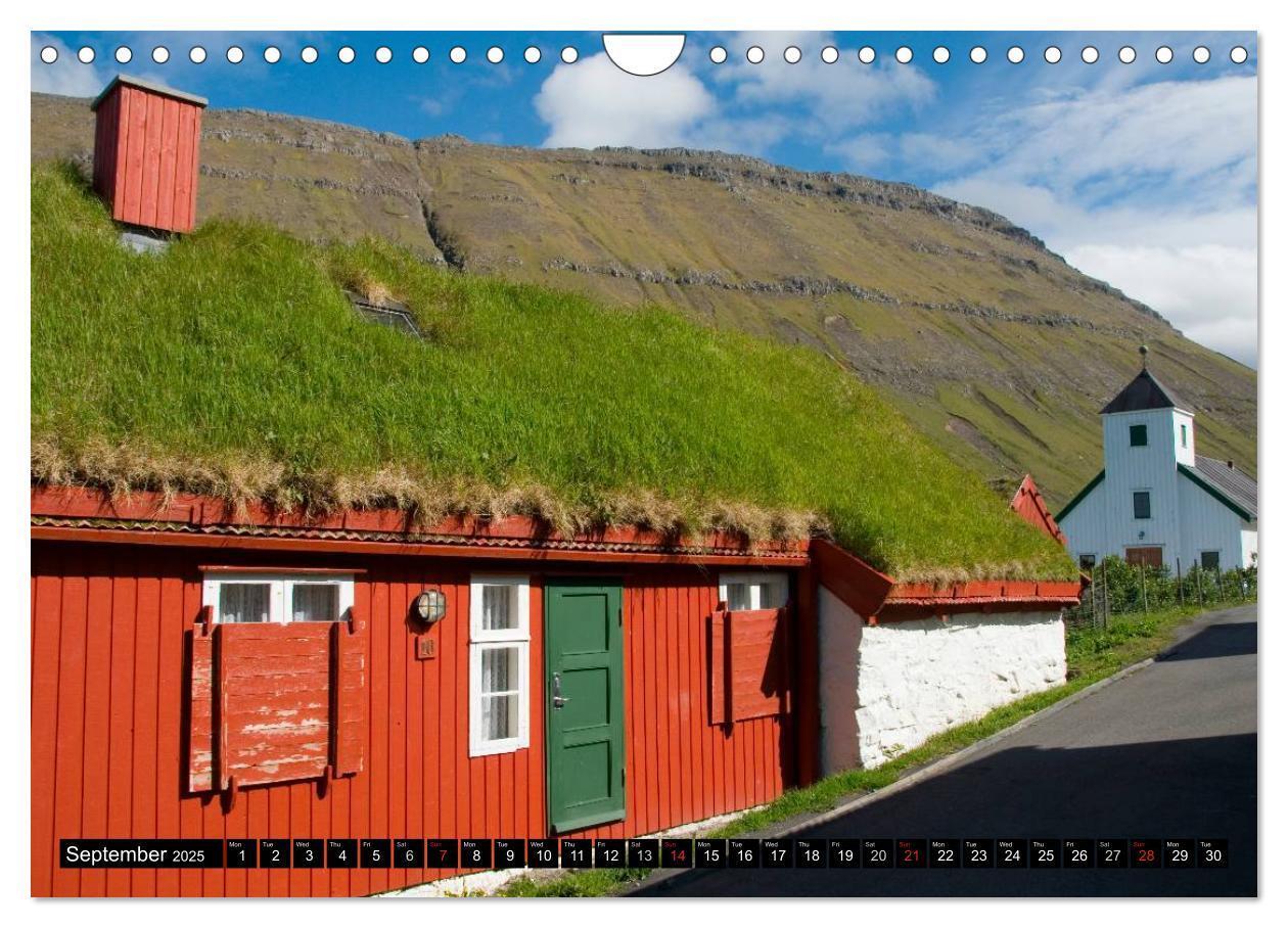 Bild: 9781325994847 | Faroe Islands / UK-Version (Wall Calendar 2025 DIN A4 landscape),...