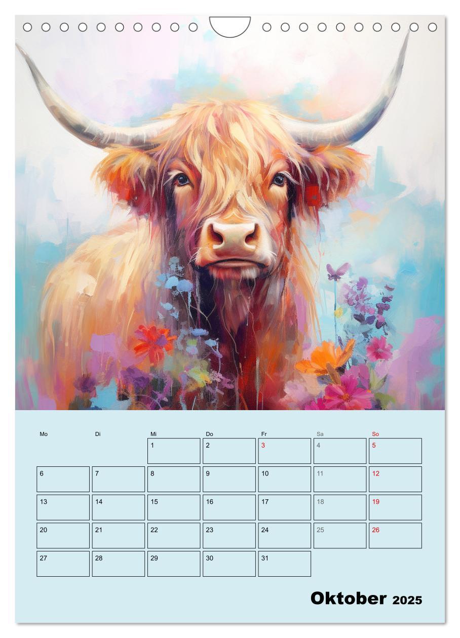 Bild: 9783435863815 | Zauberhafte Kühe. Duftige Aquarelle von tollen Tieren (Wandkalender...