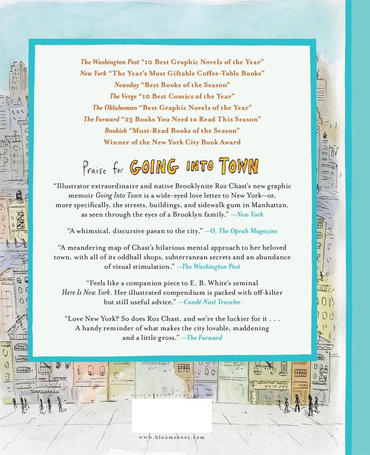 Rückseite: 9781632869777 | Going Into Town | A Love Letter to New York | Roz Chast | Taschenbuch