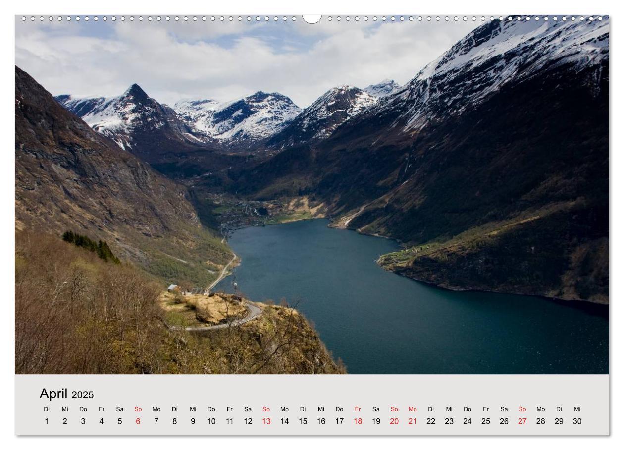 Bild: 9783435792207 | Mit den Hurtigruten unterwegs (Wandkalender 2025 DIN A2 quer),...