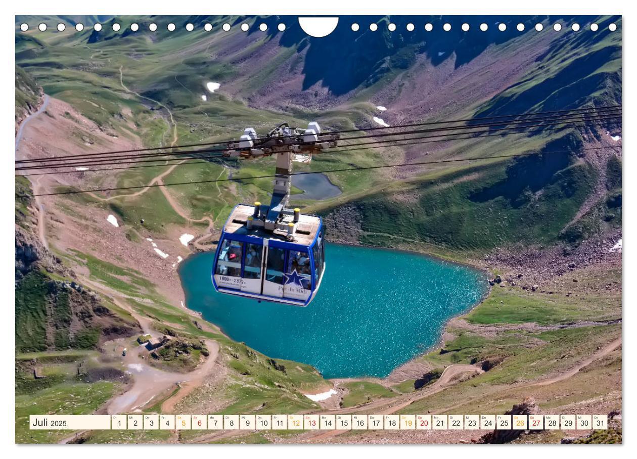 Bild: 9783435361885 | Abenteuer Seilbahn (Wandkalender 2025 DIN A4 quer), CALVENDO...