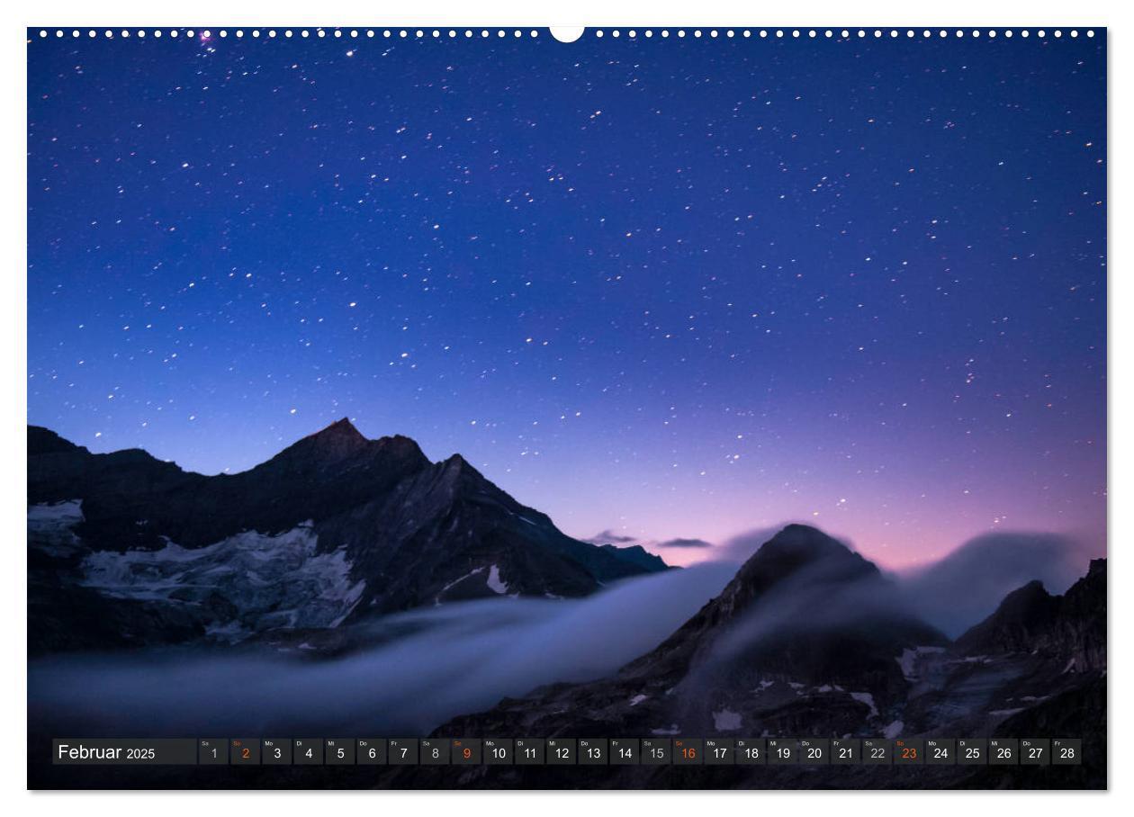 Bild: 9783435423927 | Himmelslichter - Mond und Sterne (Wandkalender 2025 DIN A2 quer),...