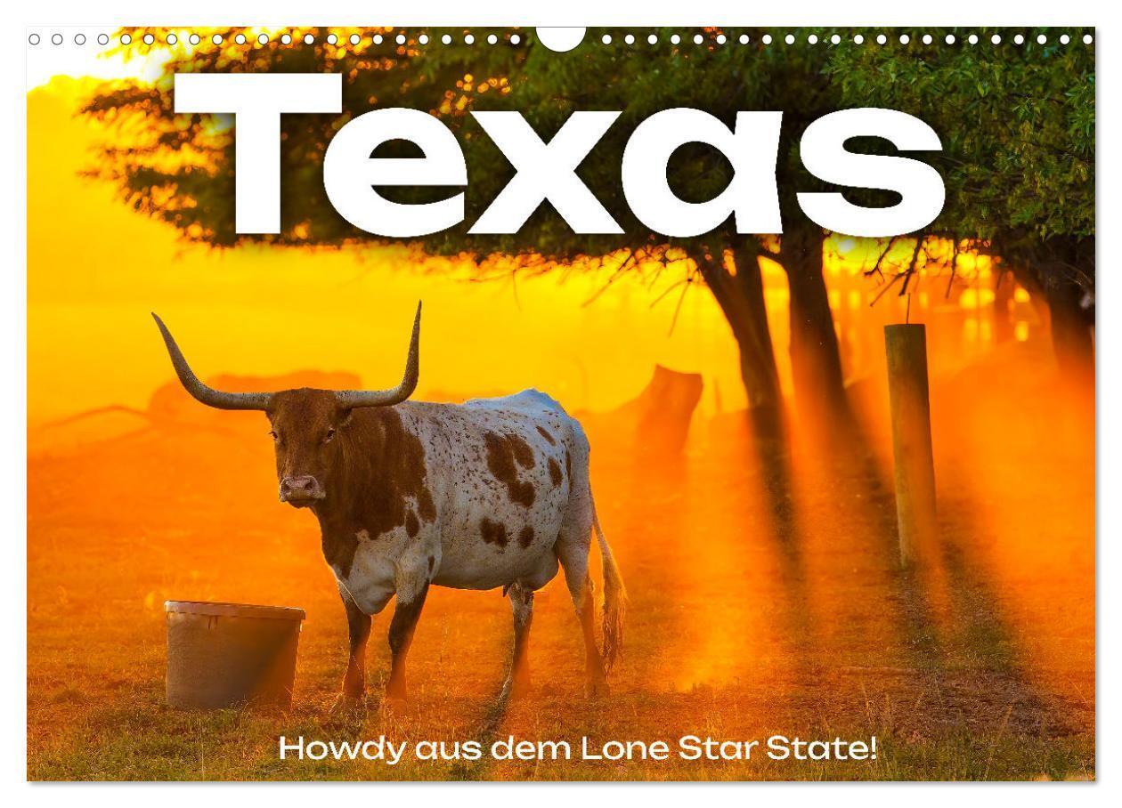 Cover: 9783457181201 | Texas - Howdy aus dem Lone Star State! (Wandkalender 2025 DIN A3...