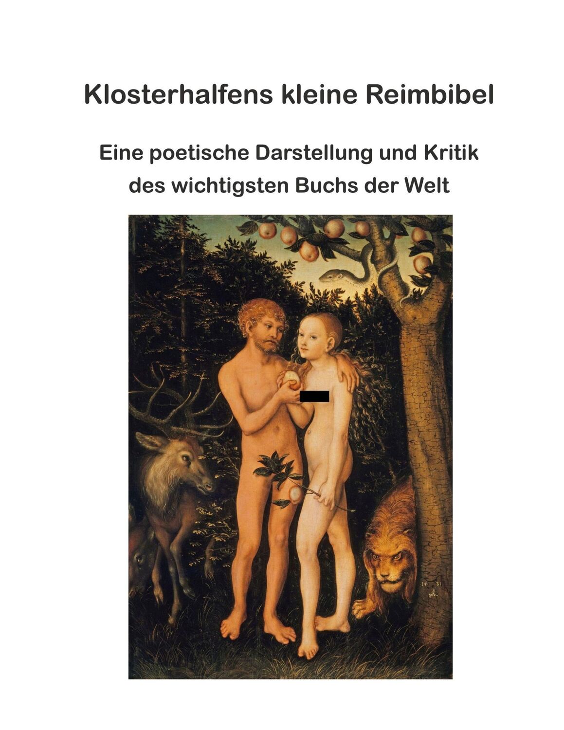 Cover: 9783738619577 | Klosterhalfens kleine Reimbibel | Wolfgang Klosterhalfen | Taschenbuch