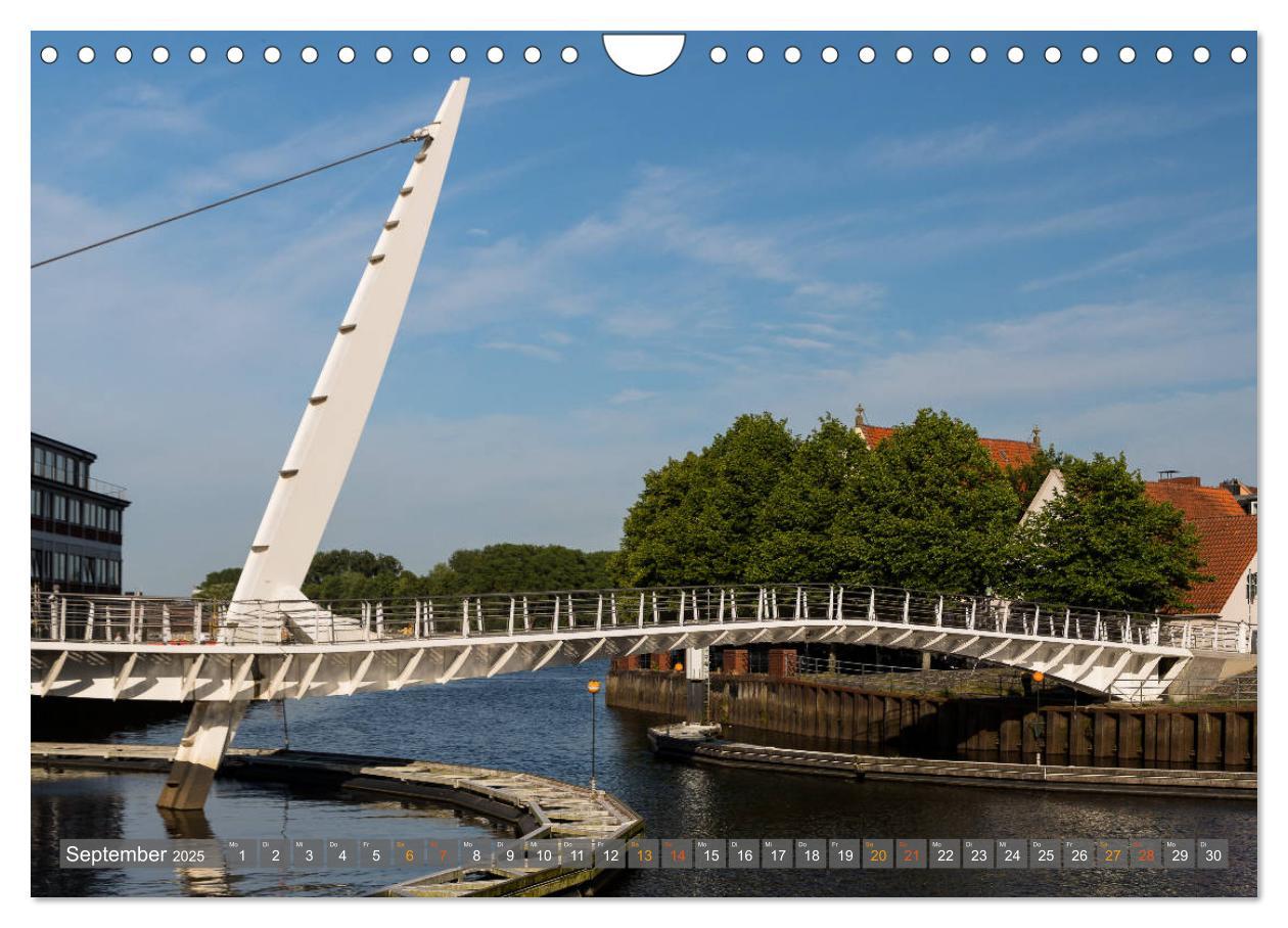 Bild: 9783435319534 | Bremens maritimer Norden: Vegesack (Wandkalender 2025 DIN A4 quer),...