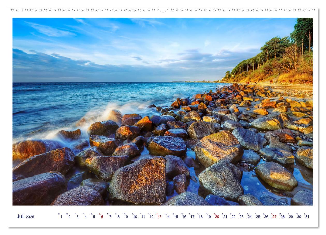 Bild: 9783383824296 | Farbzauber der Ostsee (Wandkalender 2025 DIN A2 quer), CALVENDO...