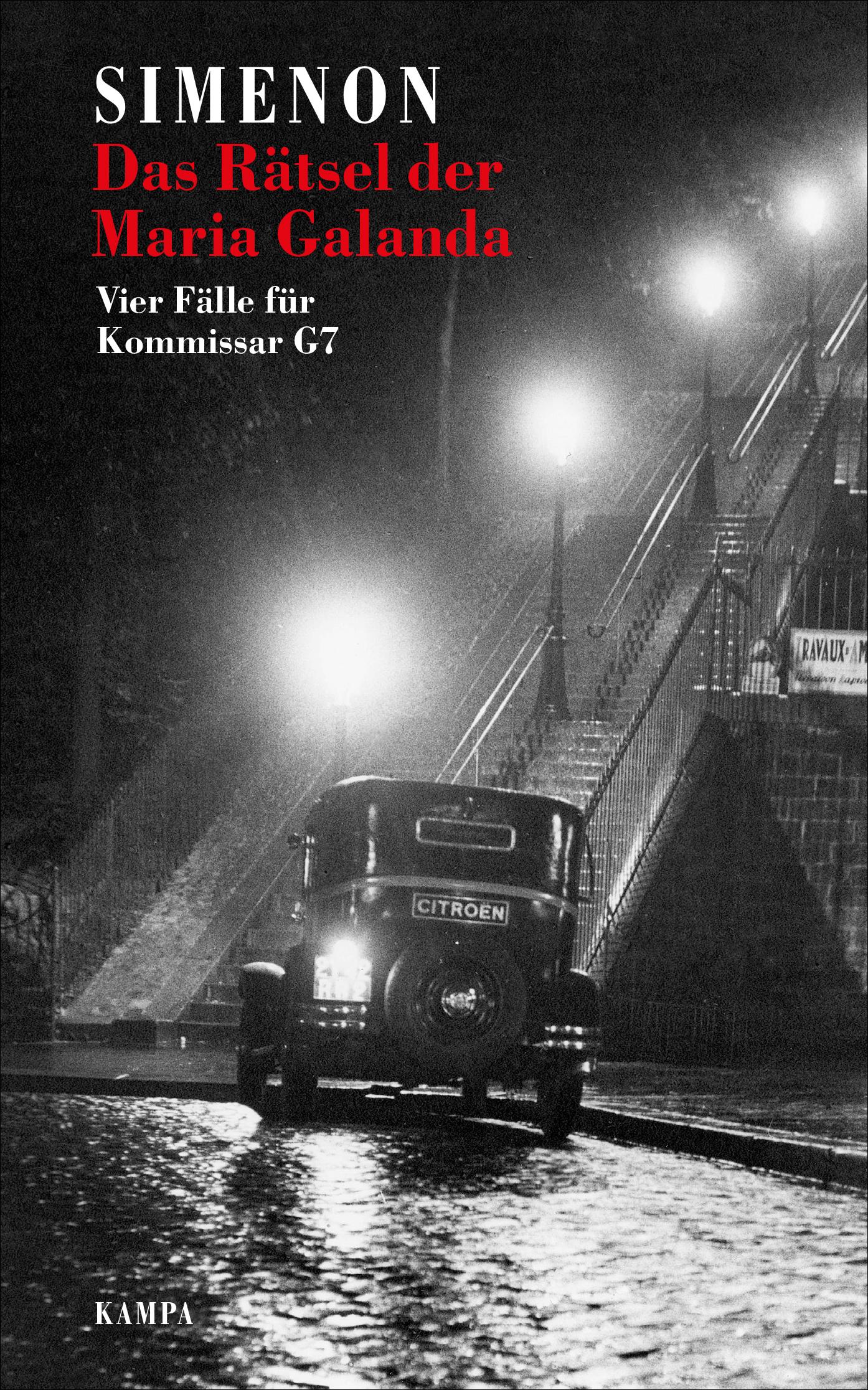 Cover: 9783311132004 | Das Rätsel der Maria Galanda | Vier Fälle für Kommissar G7 | Simenon