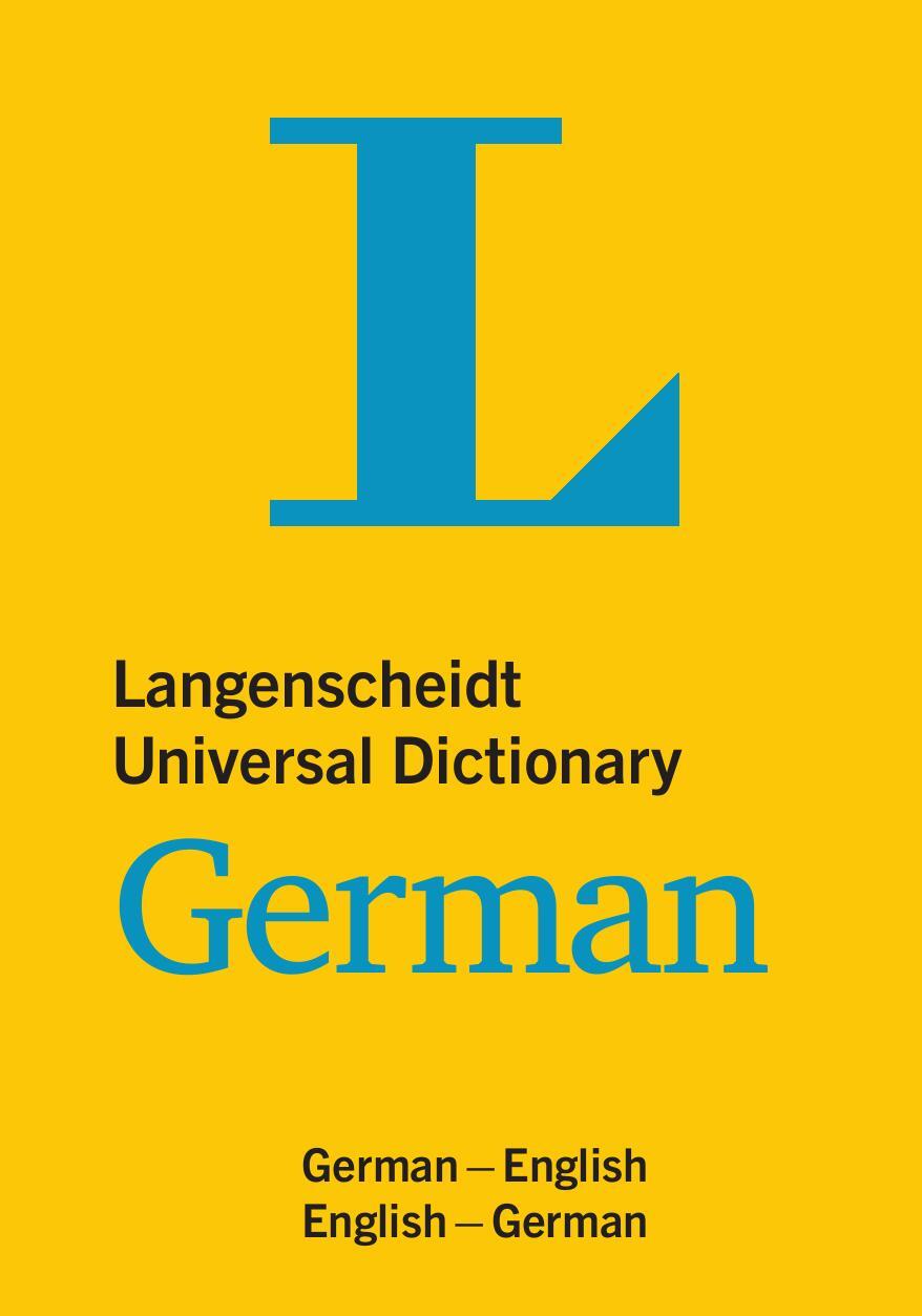 Cover: 9783125140363 | Langenscheidt Universal Dictionary German | Redaktion Langenscheidt