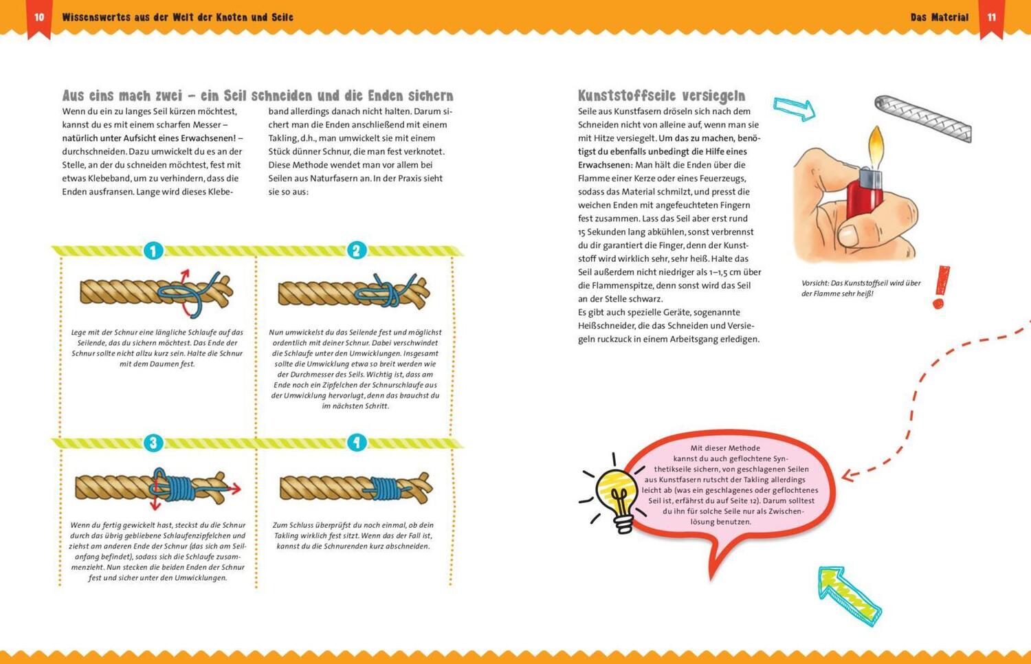 Bild: 9783625192138 | Knoten - Über 30 Knoten für alle Fälle | Taschenbuch | 64 S. | Deutsch