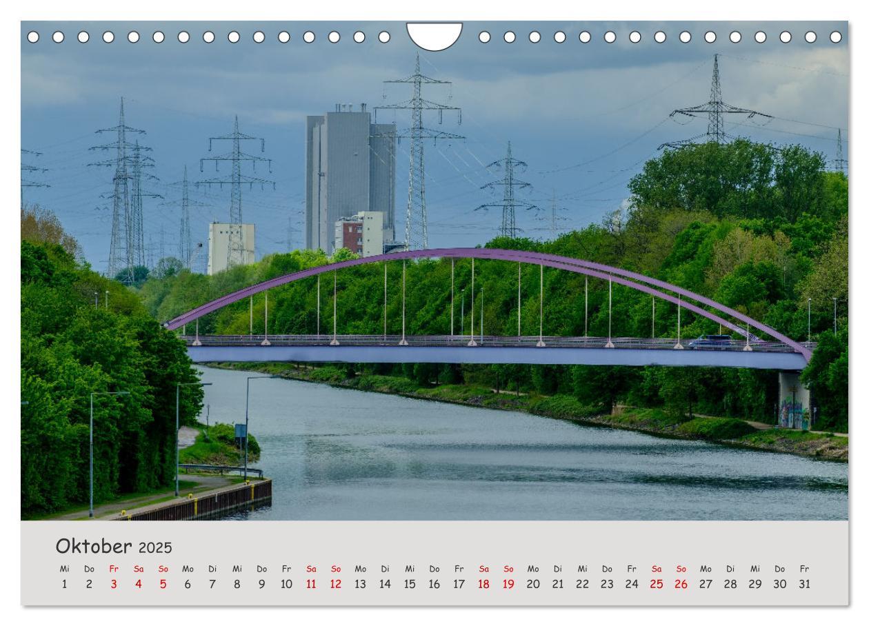 Bild: 9783383975578 | Herne: Stadt an Emscher und Kanal (Wandkalender 2025 DIN A4 quer),...