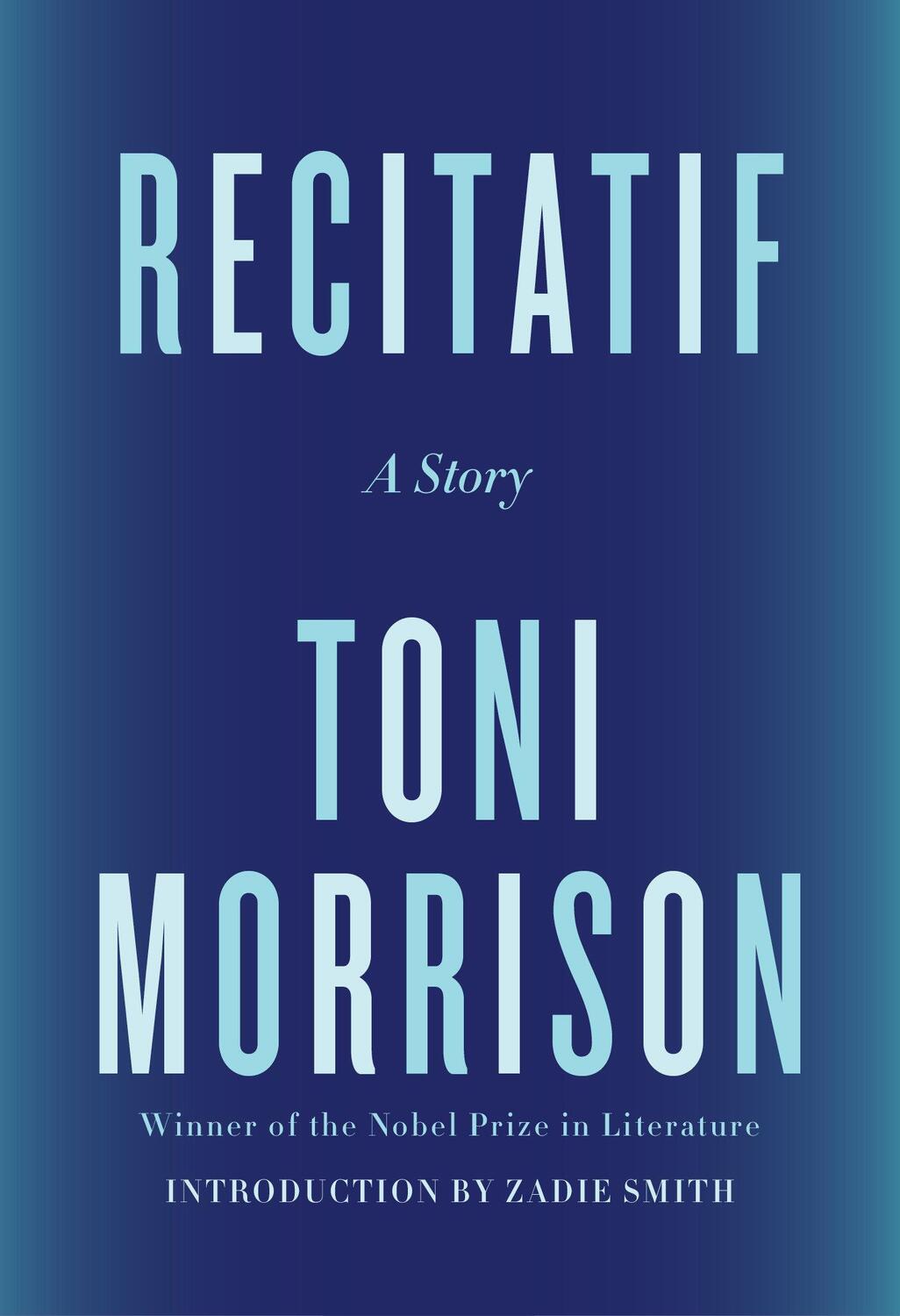 Cover: 9780593315033 | Recitatif | A Story | Toni Morrison | Buch | XLIV | Englisch | 2022