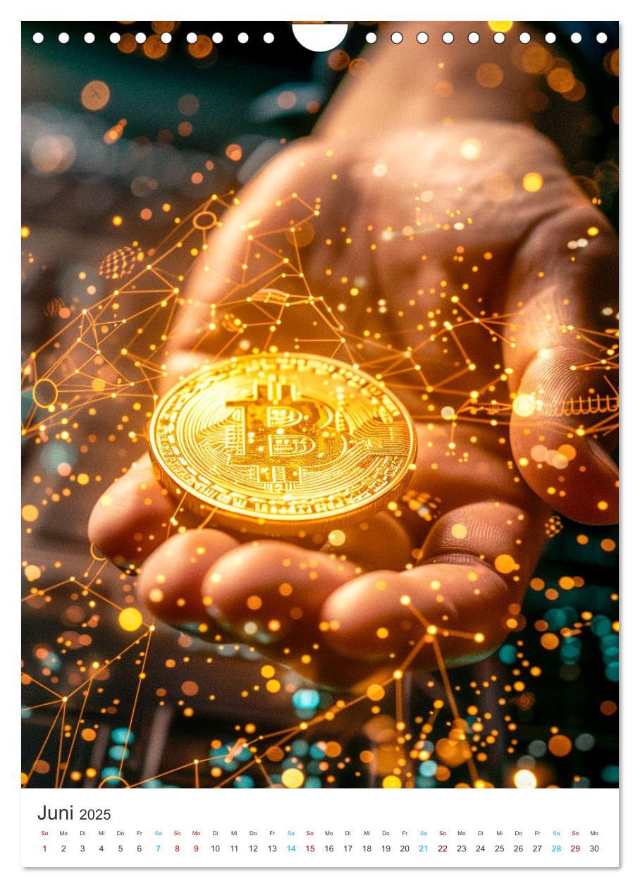 Bild: 9783457175156 | Bitcoin Welten (Wandkalender 2025 DIN A4 hoch), CALVENDO...