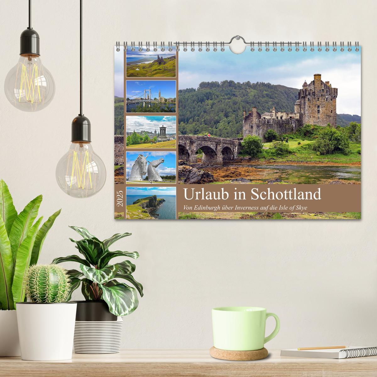 Bild: 9783383953507 | Urlaub in Schottland (Wandkalender 2025 DIN A4 quer), CALVENDO...