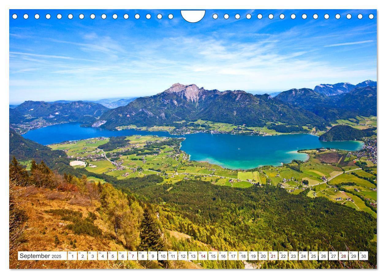 Bild: 9783435386550 | Der schöne Wolfgangsee im Salzkammergut (Wandkalender 2025 DIN A4...