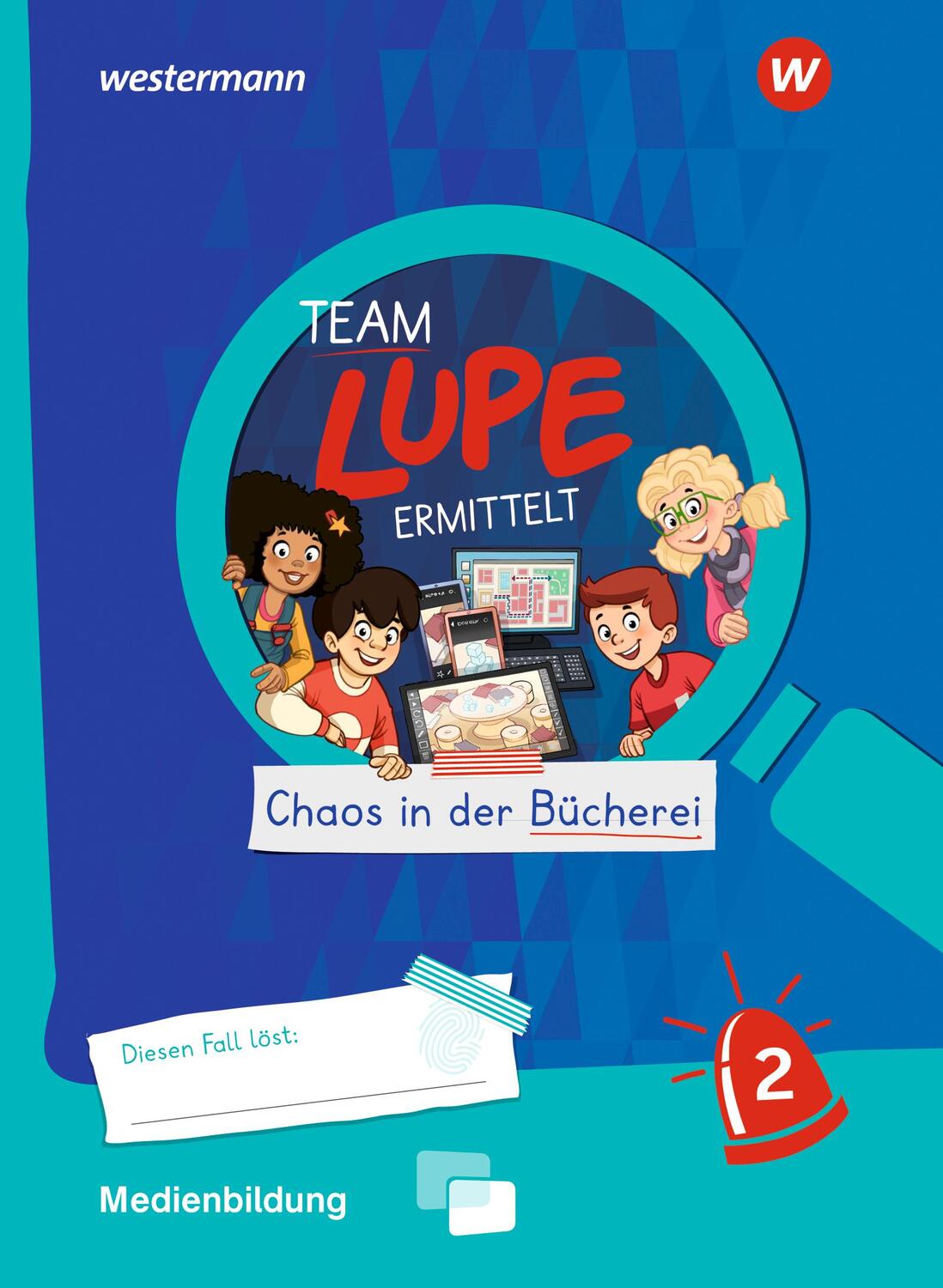 Cover: 9783141414653 | TEAM LUPE ERMITTELT - Übungshefte. Medienbildung 1 / 2 | Broschüre