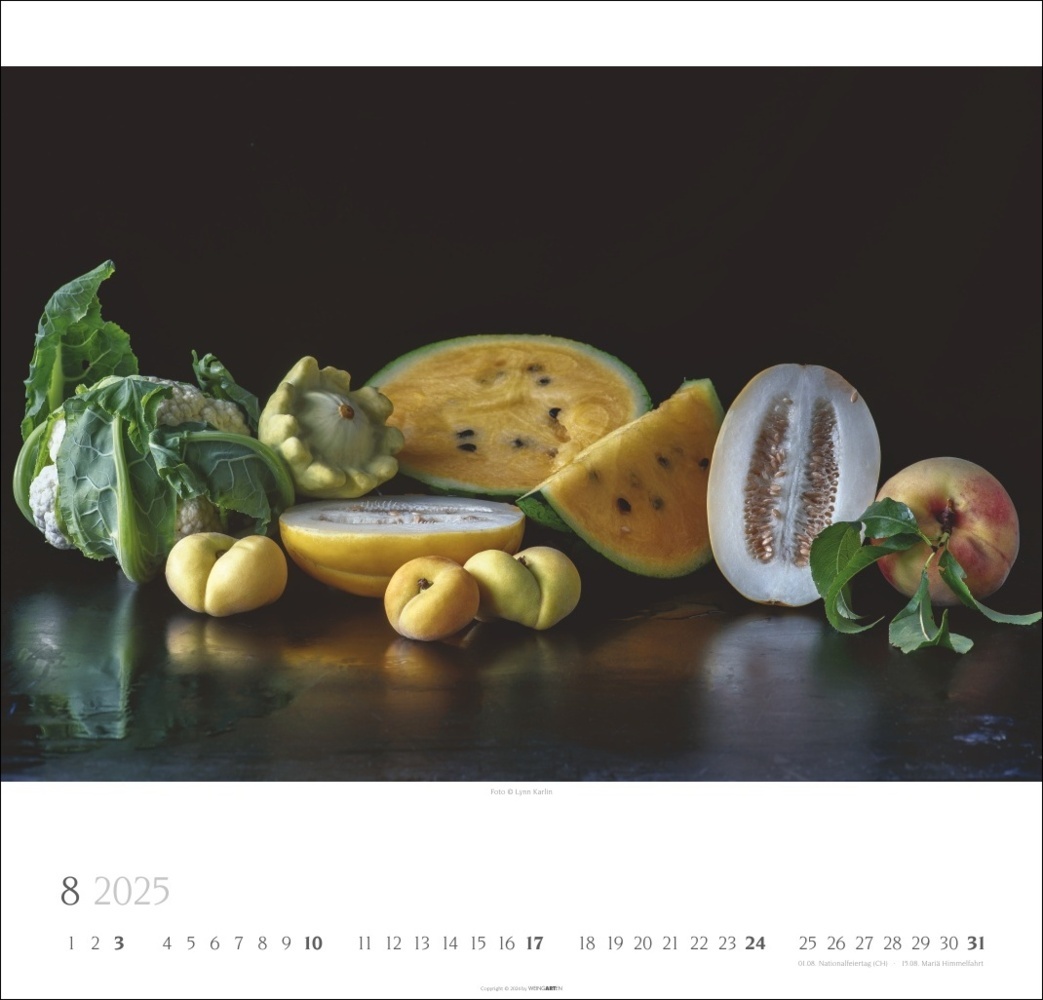 Bild: 9783839901250 | Food Stills - Lynn Karlin Kalender 2025 | Lynn Karlin | Kalender