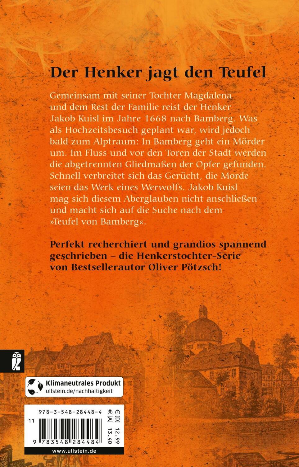 Rückseite: 9783548284484 | Die Henkerstochter und der Teufel von Bamberg | Oliver Pötzsch | Buch