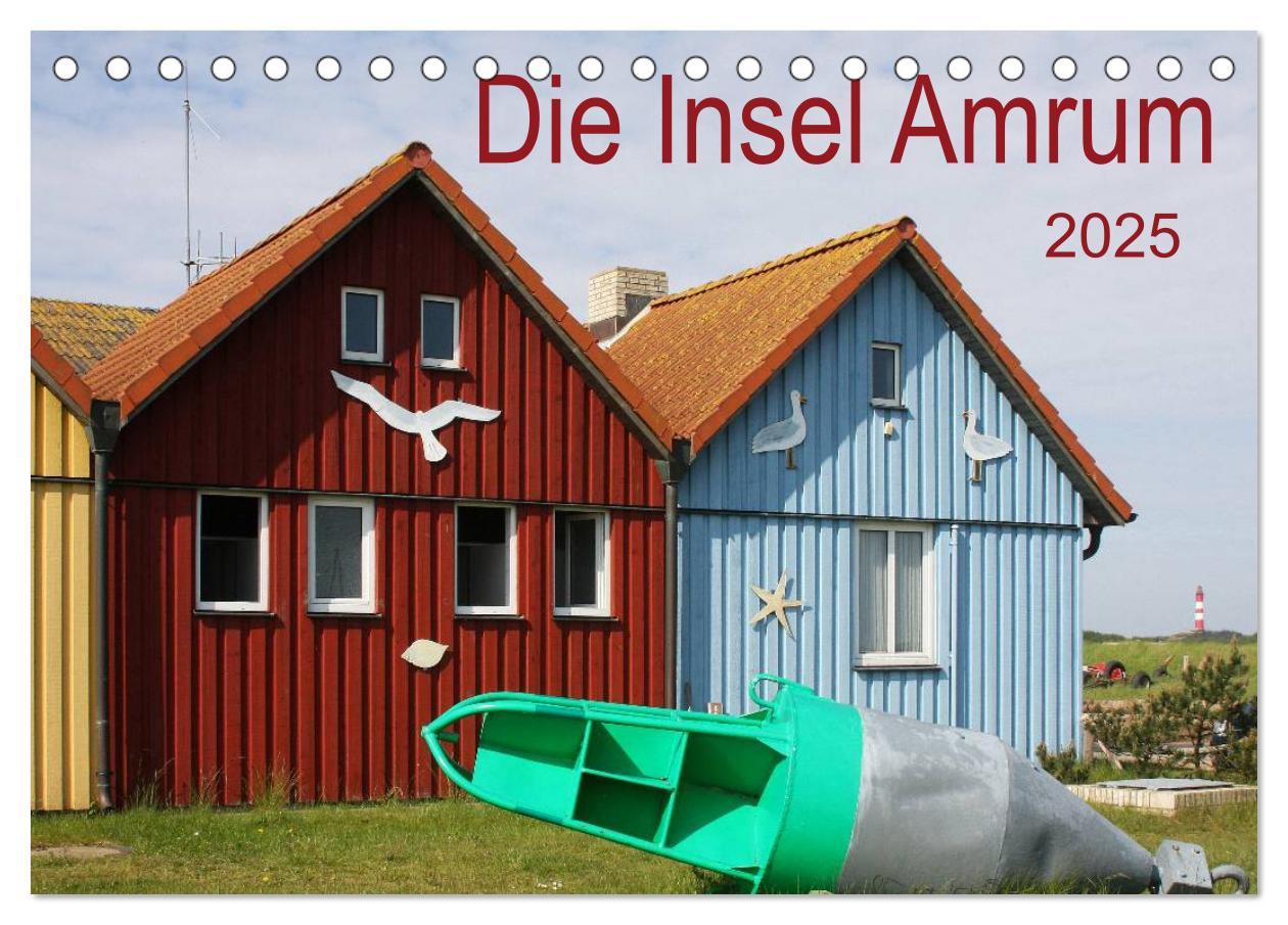 Cover: 9783435785735 | Die Insel Amrum (Tischkalender 2025 DIN A5 quer), CALVENDO...