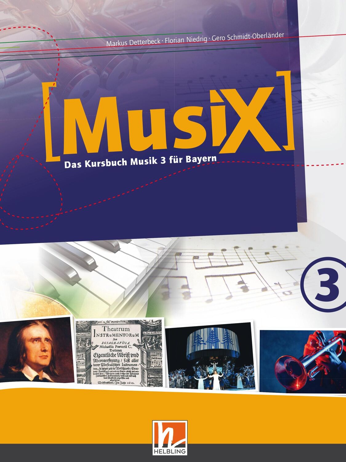 Cover: 9783862274567 | MusiX 3 BY (Ausgabe ab 2017) Schülerband | Markus Detterbeck (u. a.)